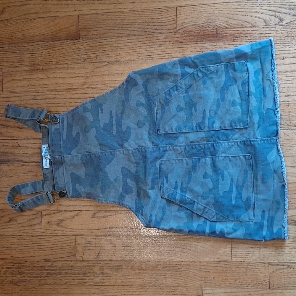 Camouflage overall dress